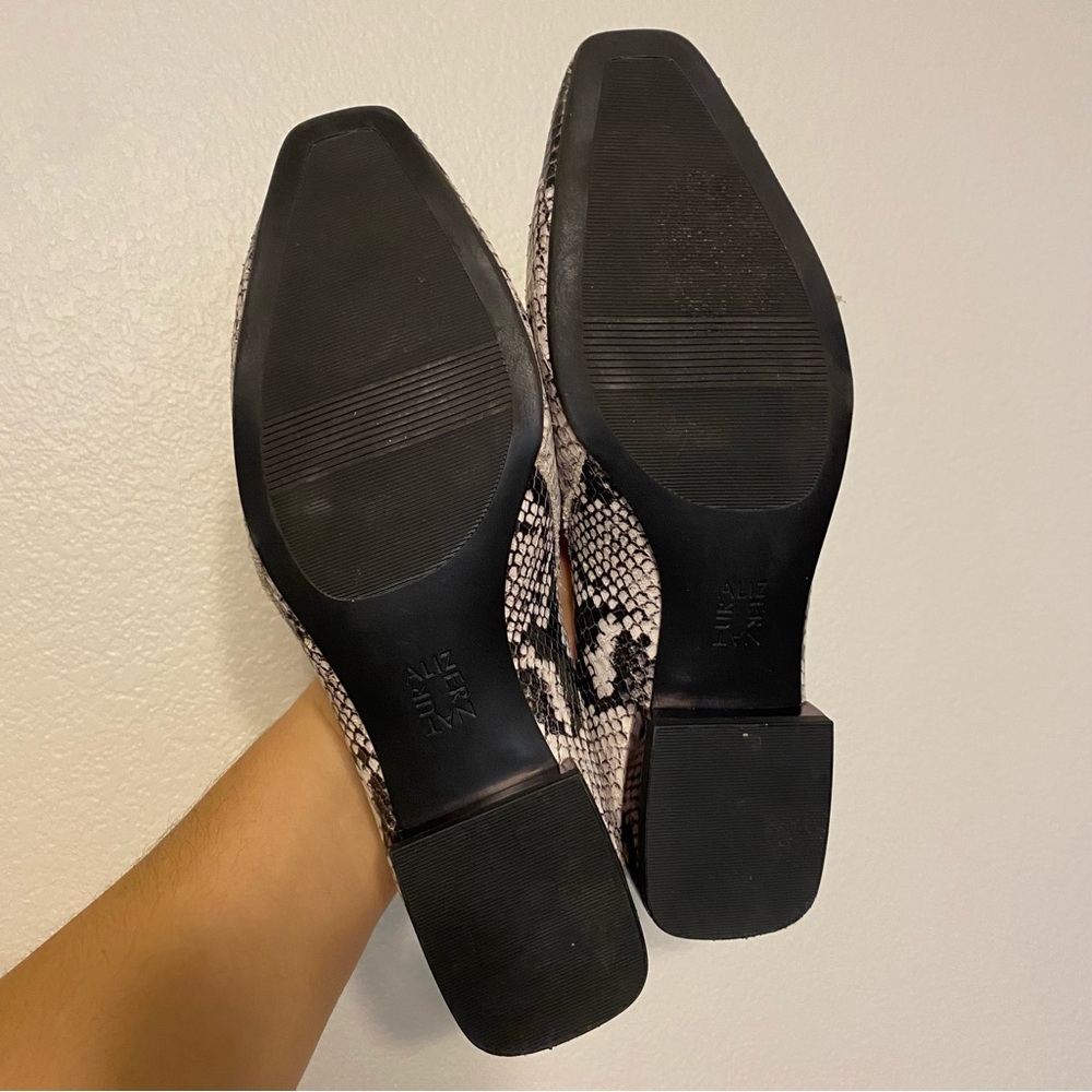 Naturalizer Collette Alabaster Snakeskin Leather Loafer 8.5 EUC - Picture 5 of 10